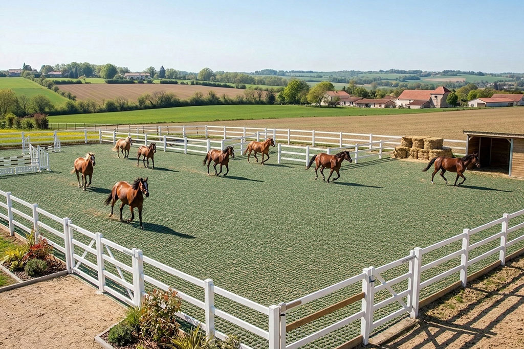 Stabilisation de Sol Équestre